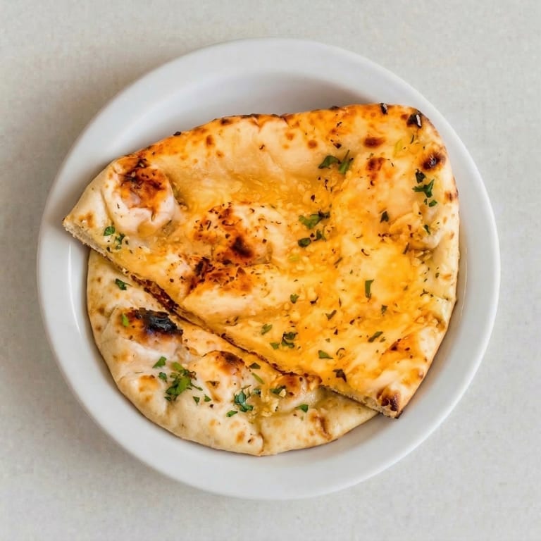 Delicious Garlic Naan